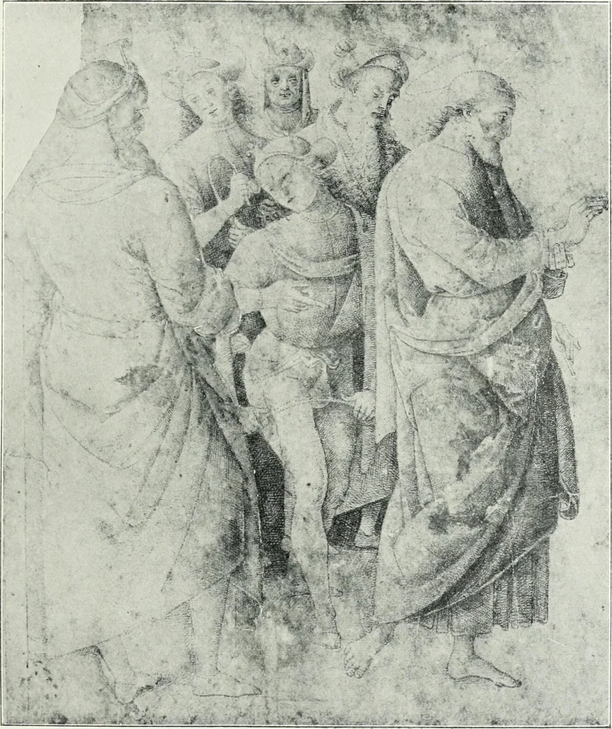 An illustration from The study and criticism of Italian art. Second series, 1920, leaf 38