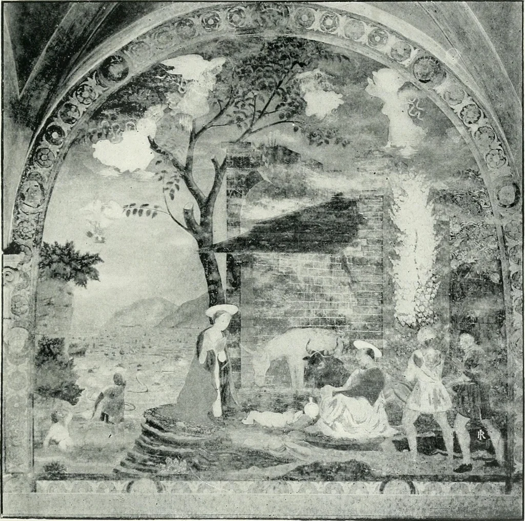 An illustration from The study and criticism of Italian art. Second series, 1920, leaf 74