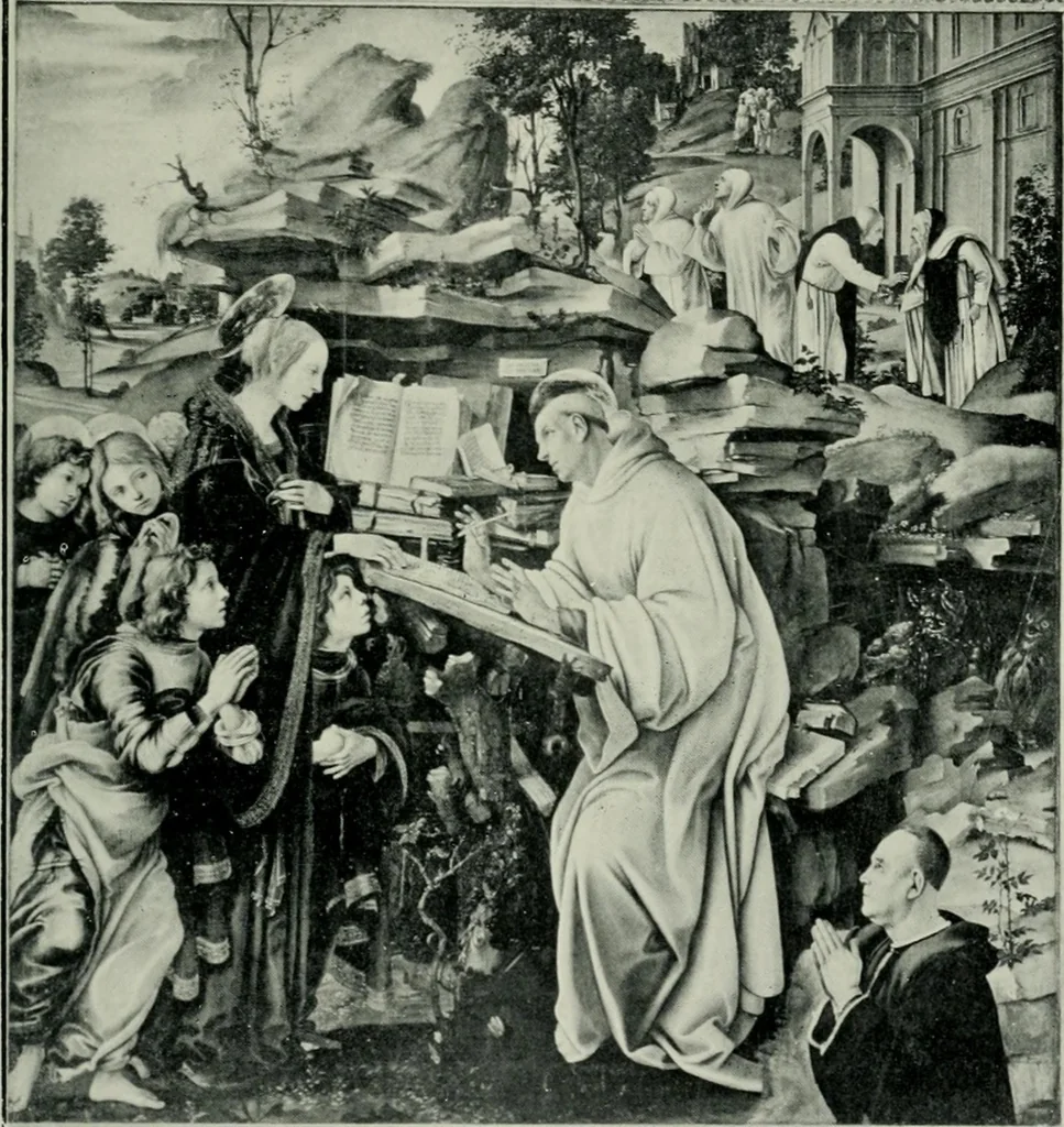 An illustration from The study and criticism of Italian art, 1902, leaf 170