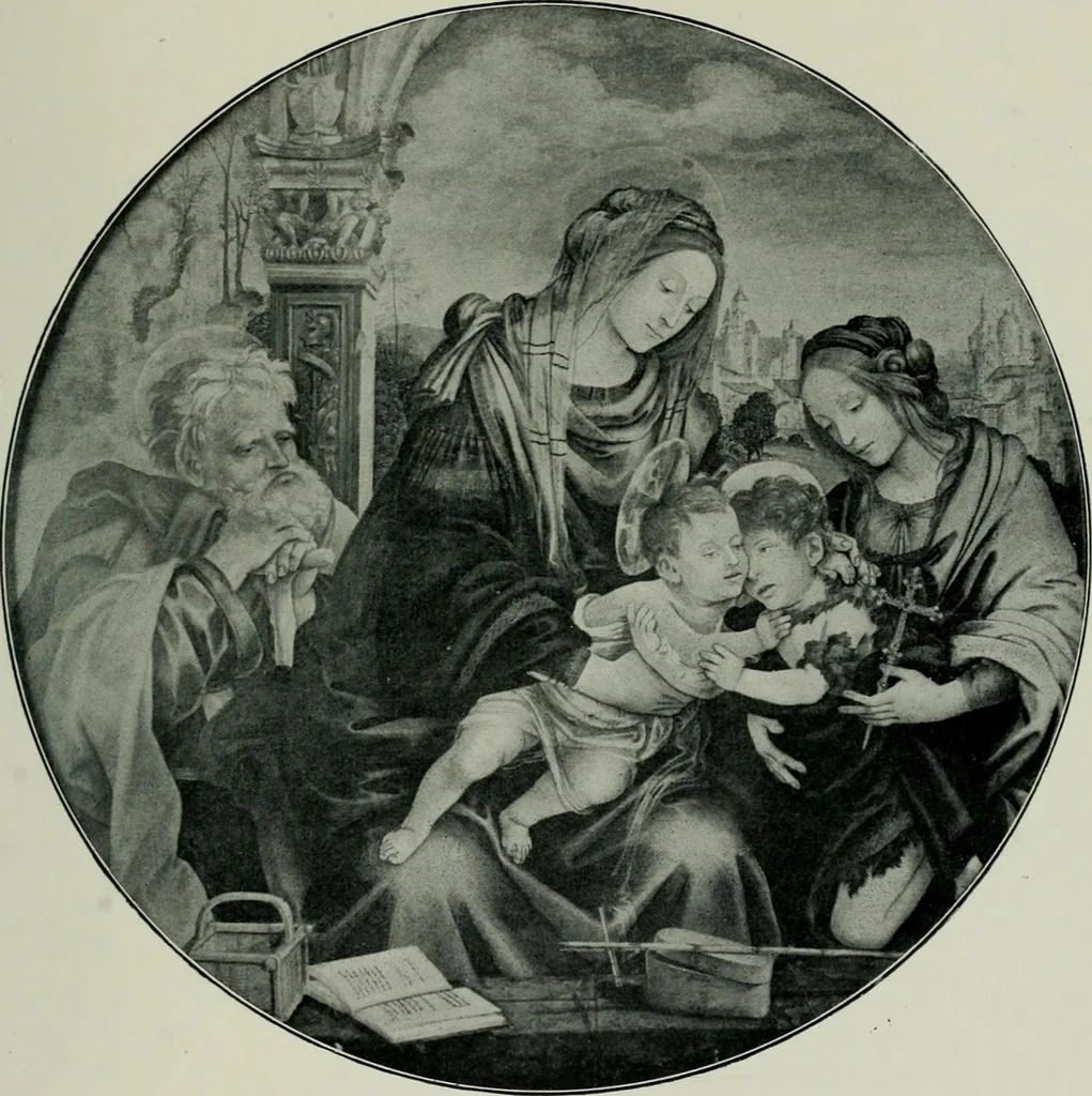 An illustration from The study and criticism of Italian art, 1902, leaf 174