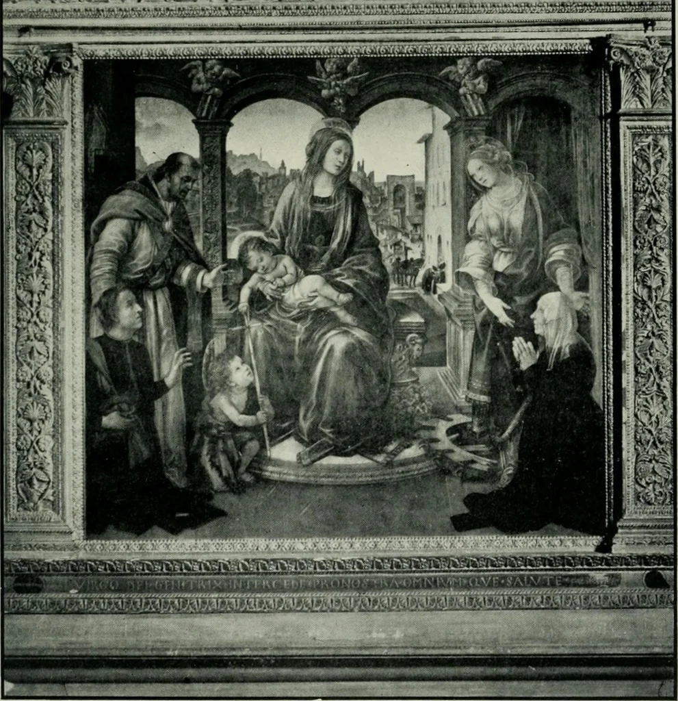 An illustration from The study and criticism of Italian art, 1902, leaf 178