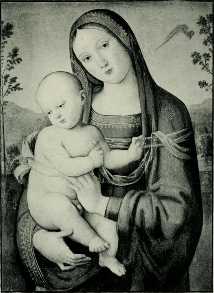 An illustration from The study and criticism of Italian art, 1902, leaf 34