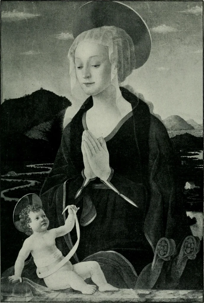 An illustration from The study and criticism of Italian art, 1902, leaf 60