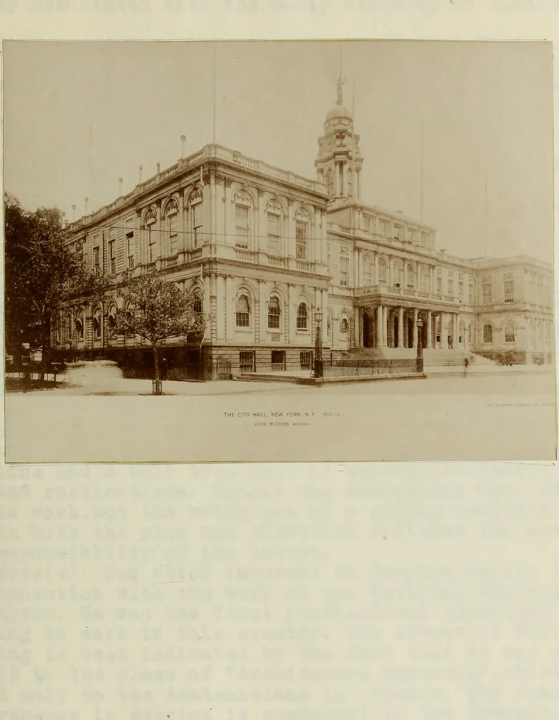 An illustration from A study of the architects of the United States, with particular reference to certain characteristic tendencies in American architecture, 1920, leaf 108