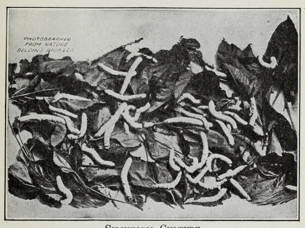 An illustration from Study of fabrics, 1918, leaf 81