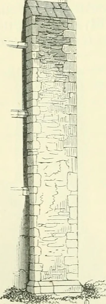 An illustration from An introduction to the study of Gothic architecture, 1900, leaf 107