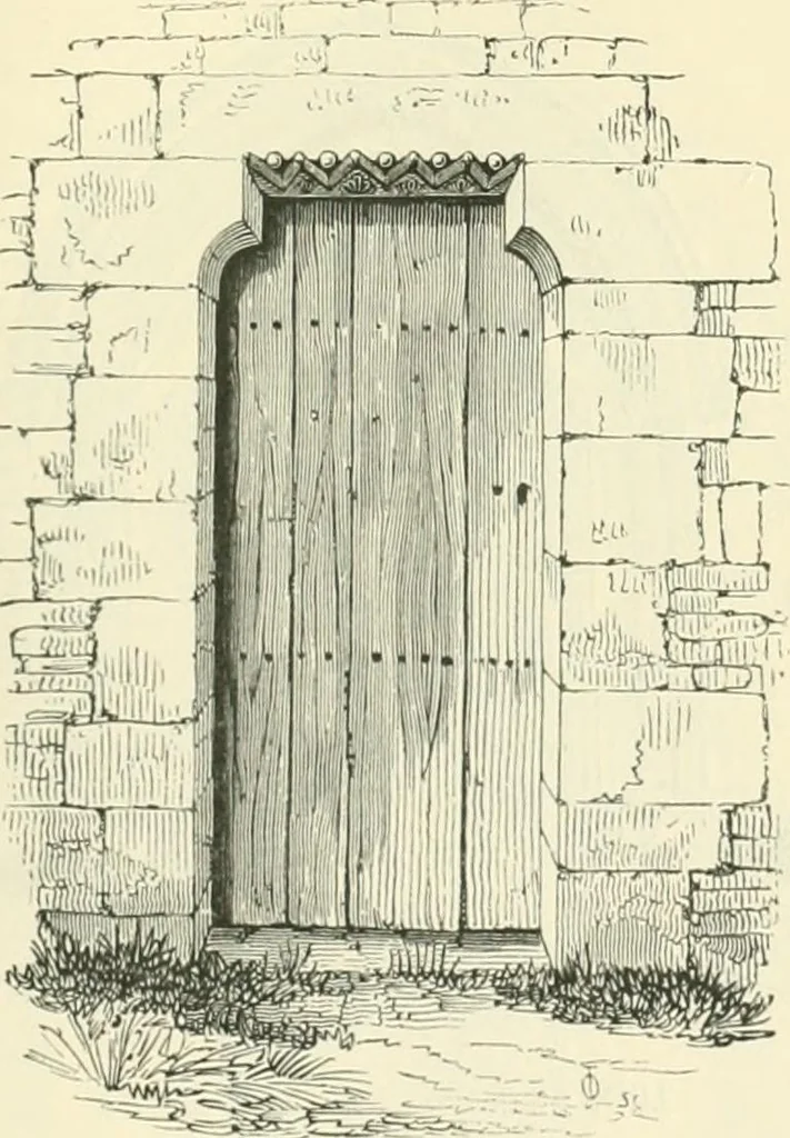 An illustration from An introduction to the study of Gothic architecture, 1900, leaf 172