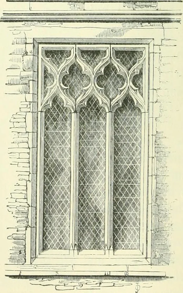 An illustration from An introduction to the study of Gothic architecture, 1900, leaf 197