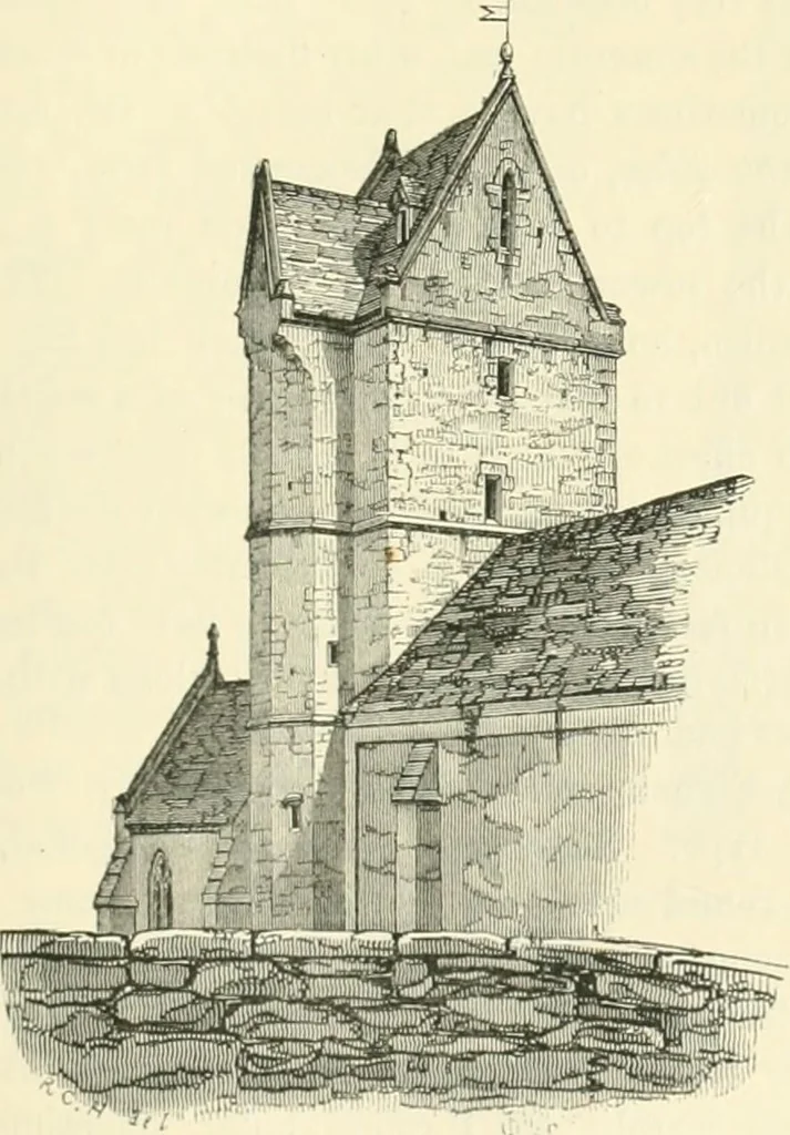 An illustration from An introduction to the study of Gothic architecture, 1900, leaf 296