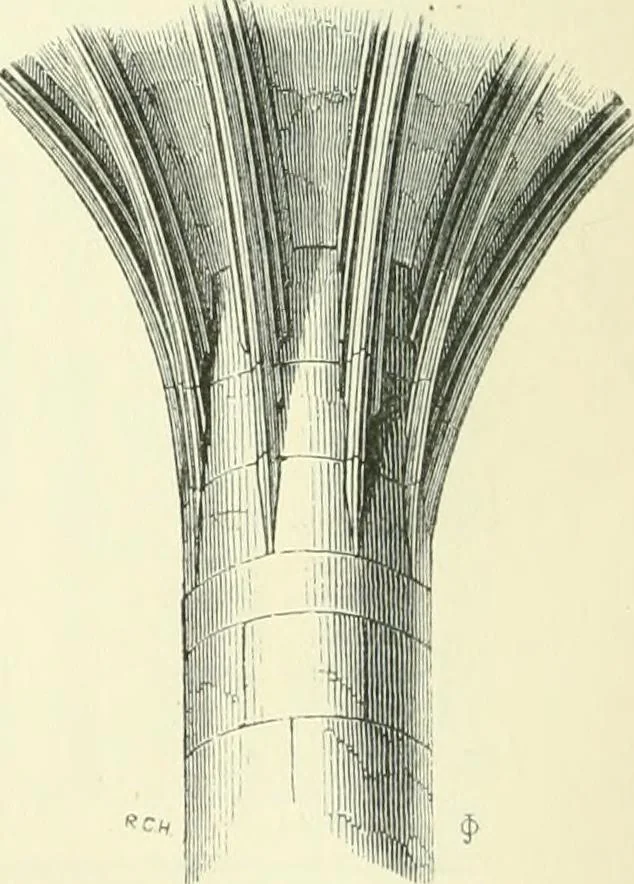 An illustration from An introduction to the study of Gothic architecture, 1900, leaf 315