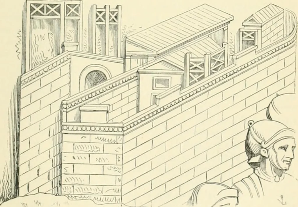 An illustration from An introduction to the study of Gothic architecture, 1900, leaf 328