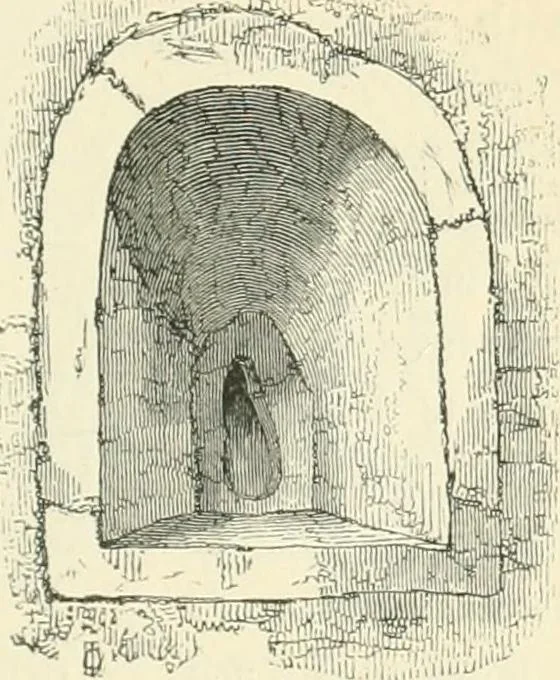 An illustration from An introduction to the study of Gothic architecture, 1900, leaf 52