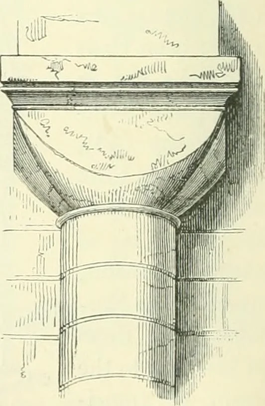 An illustration from An introduction to the study of Gothic architecture, 1900, leaf 93