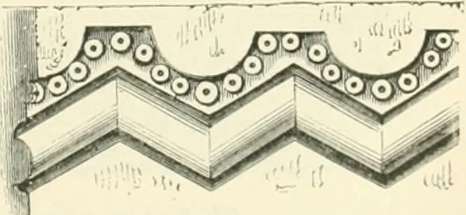 An illustration from An introduction to the study of Gothic architecture, 1900, leaf 98