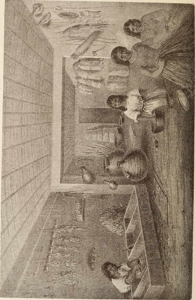 An illustration from A study of the houses of the American aborigines; with suggestions for the exploration of the ruins in New Mexico, Arizona, the valley of the San Juan, and in Yucatan and Central America, under the auspices of the Archæological institute, 1880, leaf 67