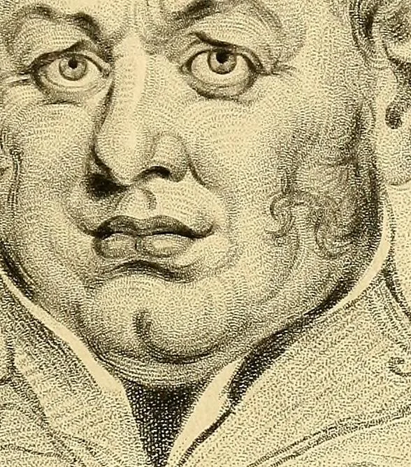 An illustration from The study of the human face, 1865, leaf 152
