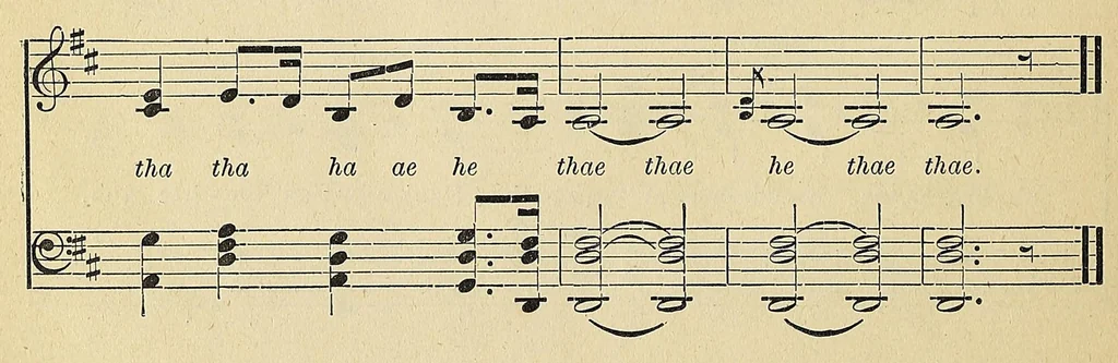 An illustration from A study of Omaha Indian music, 1893, leaf 136