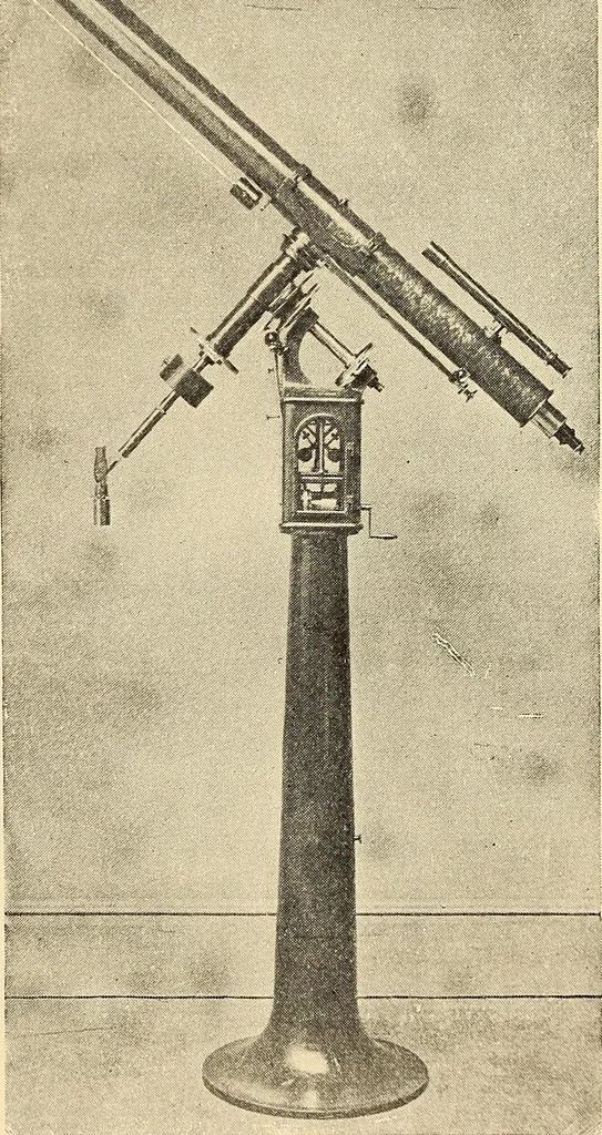 An illustration from A study of the sky, 1896, leaf 146