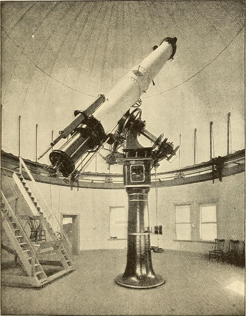 An illustration from A study of the sky, 1896, leaf 148