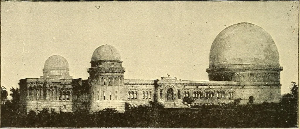 An illustration from A study of the sky, 1896, leaf 151