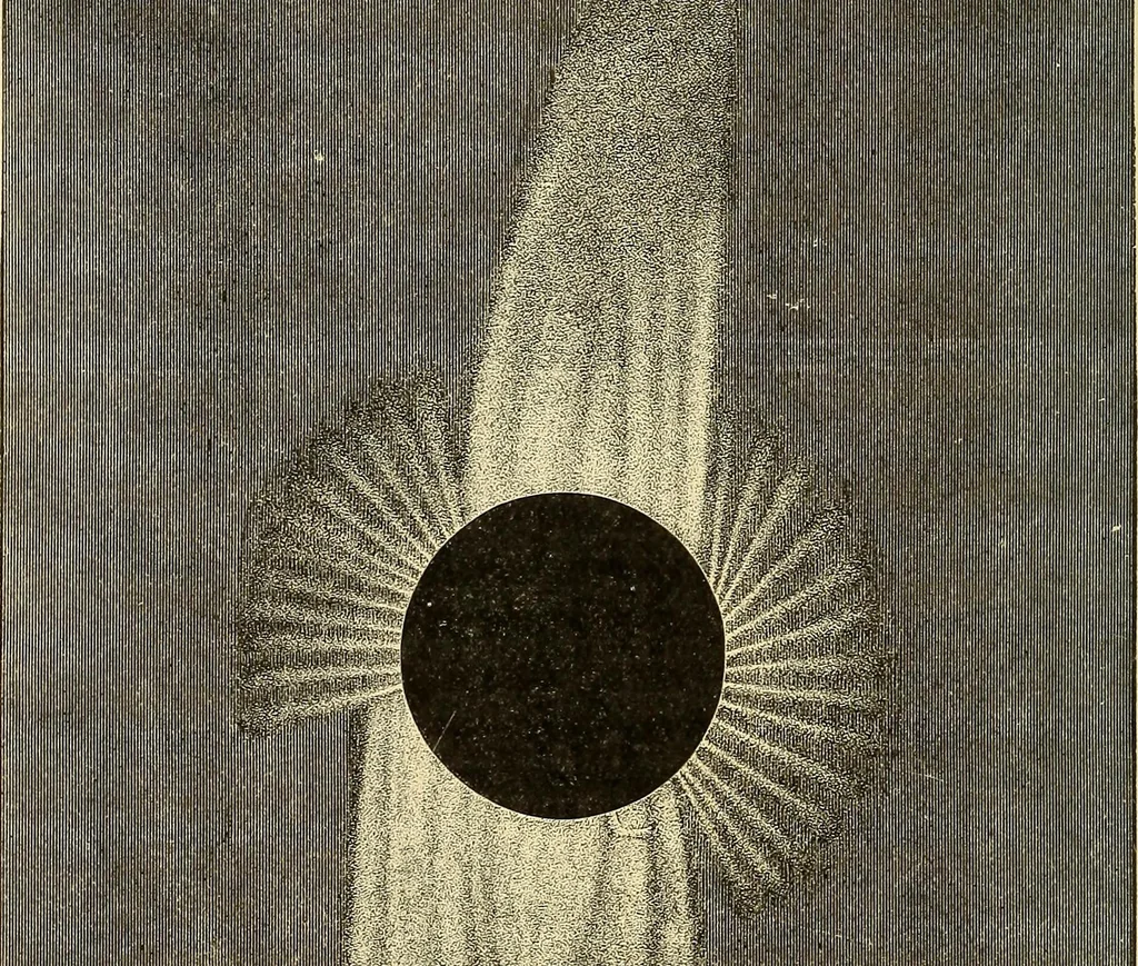An illustration from A study of the sky, 1896, leaf 201