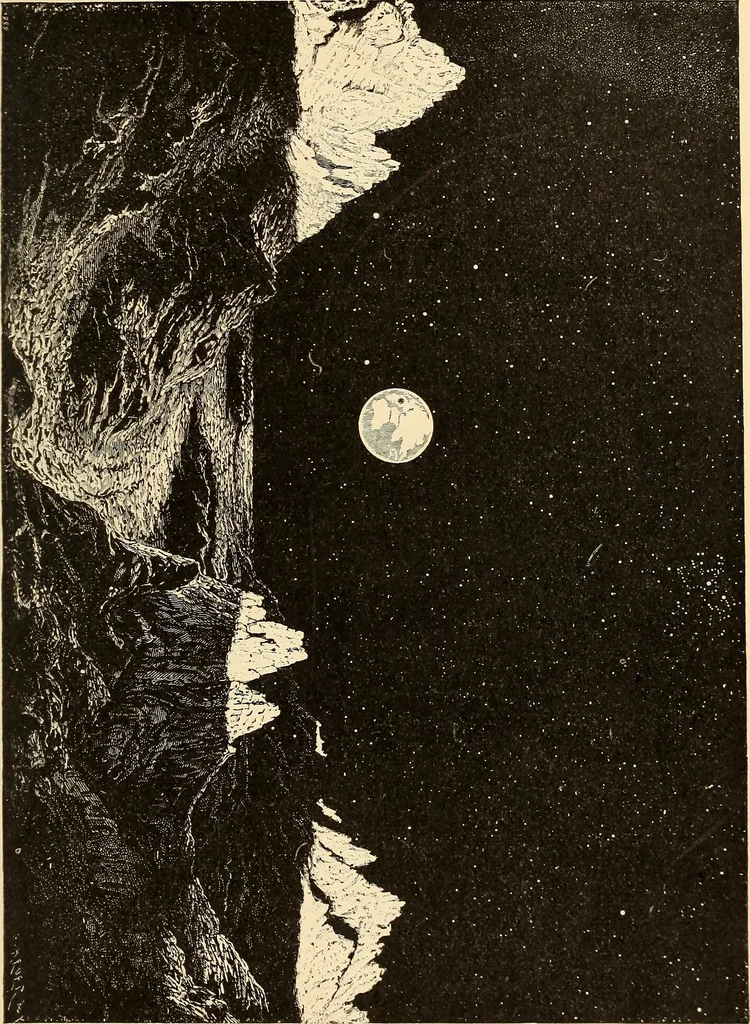 An illustration from A study of the sky, 1896, leaf 234