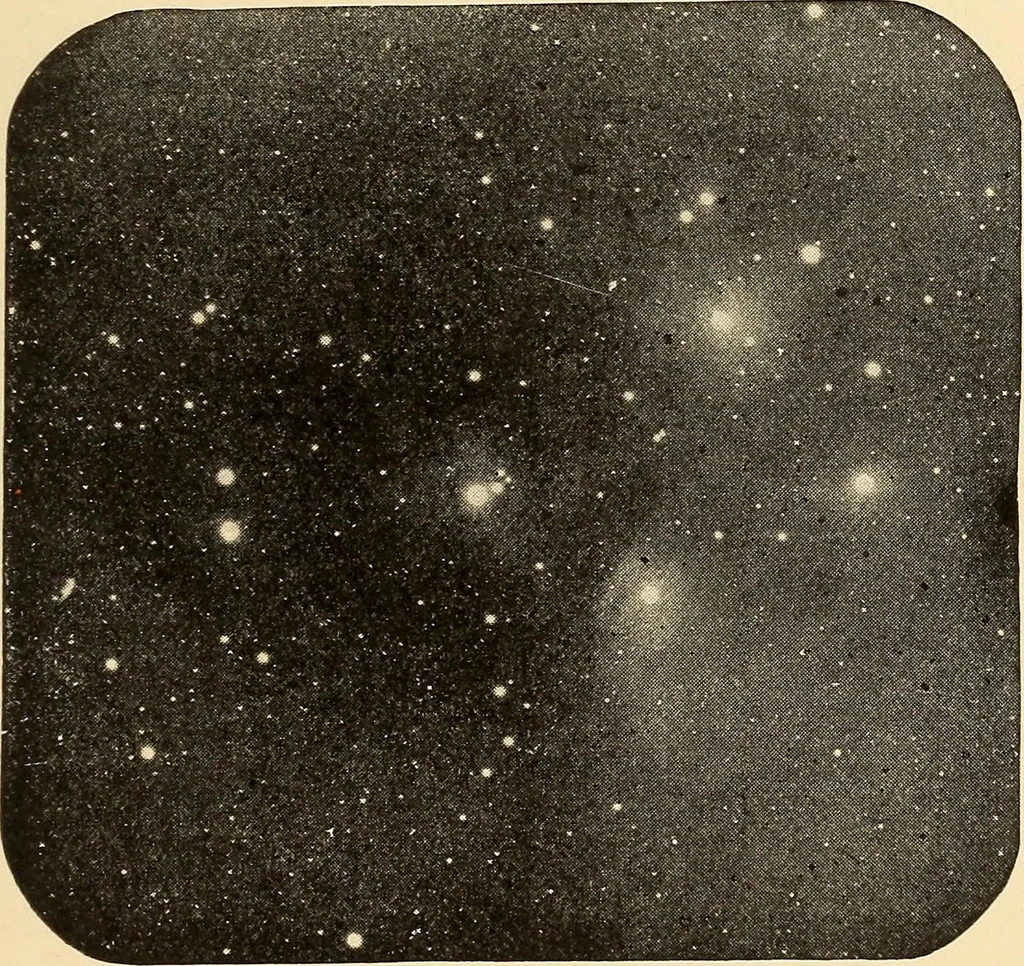An illustration from A study of the sky, 1896, leaf 256