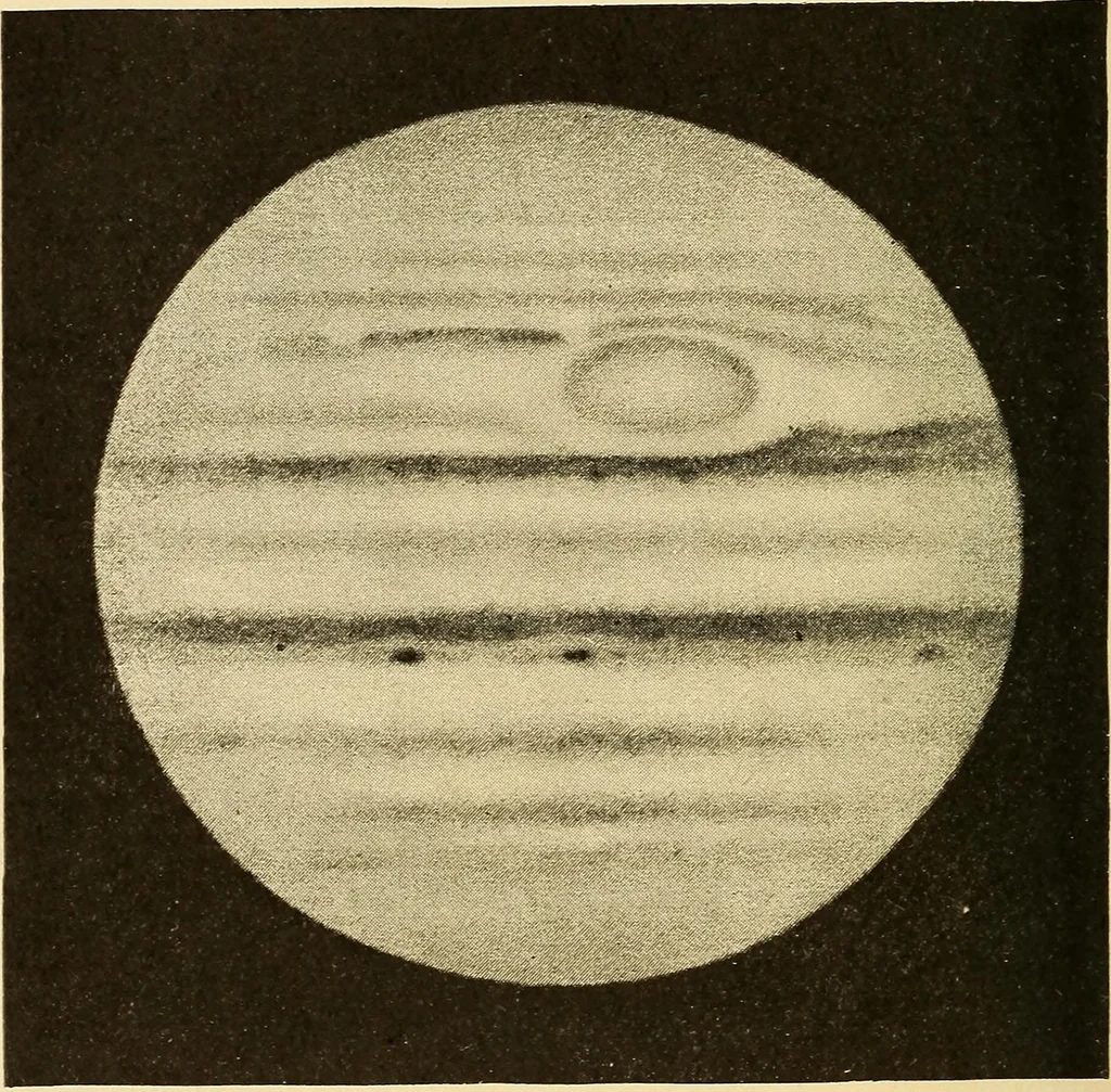 An illustration from A study of the sky, 1896, leaf 263