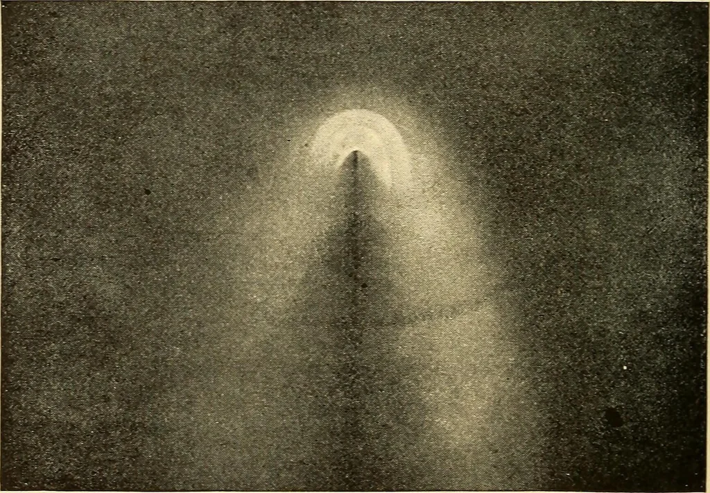 An illustration from A study of the sky, 1896, leaf 283