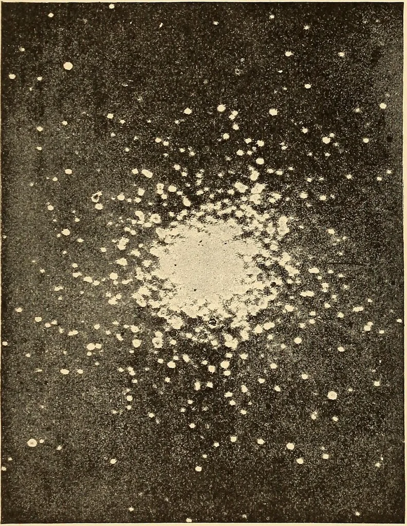 An illustration from A study of the sky, 1896, leaf 322