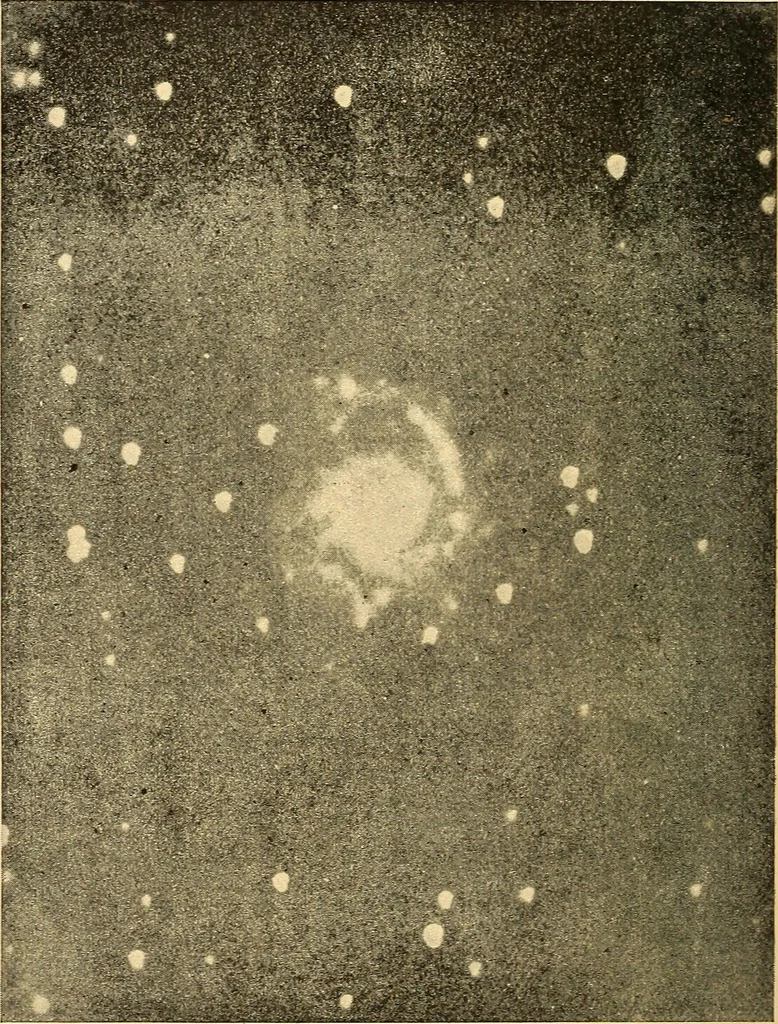 An illustration from A study of the sky, 1896, leaf 329
