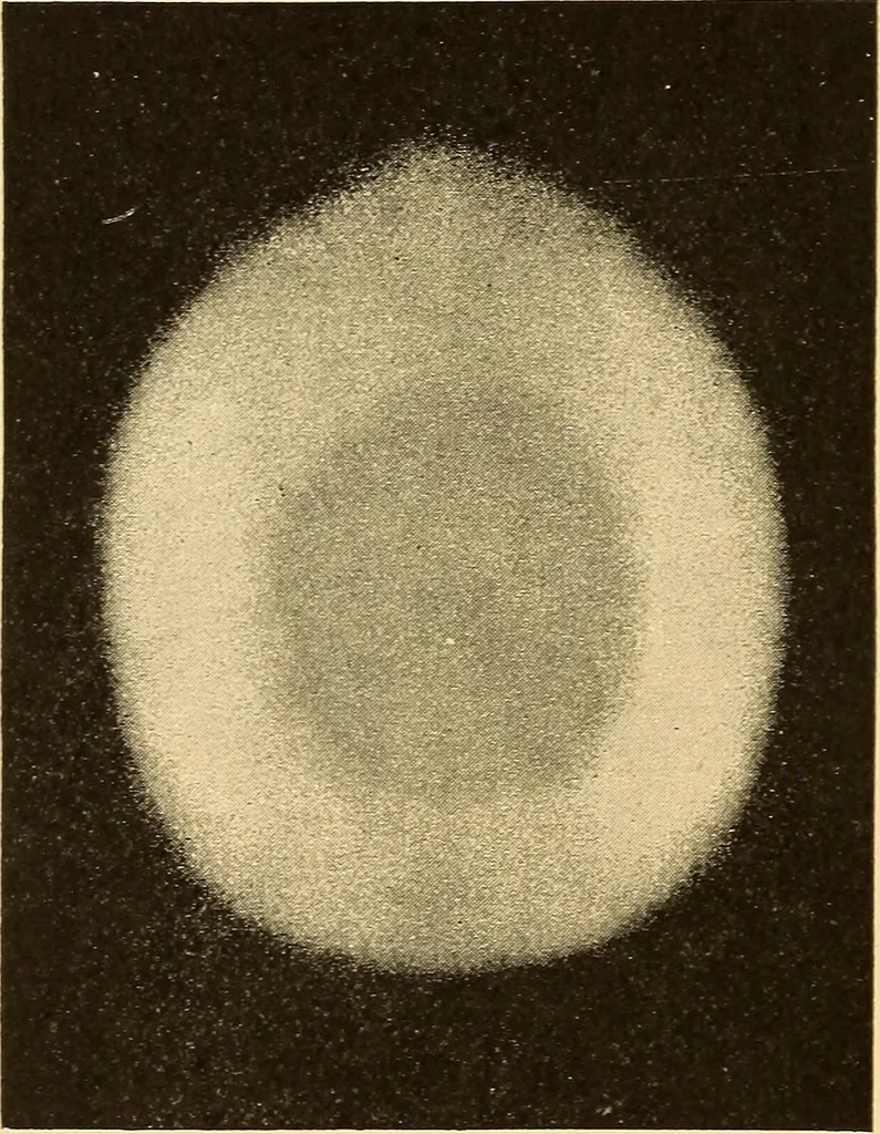 An illustration from A study of the sky, 1896, leaf 341