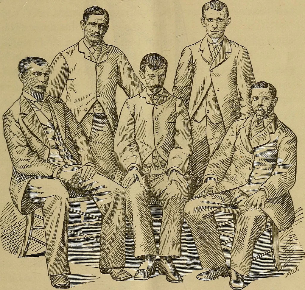 An illustration from The study of trance, muscle-reading and allied phenomena in Europe and America : With a letter of the moral character of trance subjects, and a defence of Dr. Charcot, 1882, leaf 16