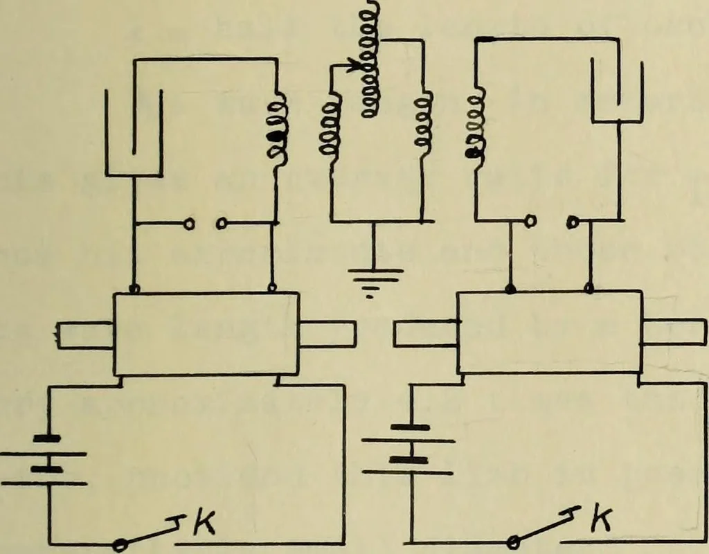 An illustration from A study of wireless telegraphy and wireless telephony, 1915, leaf 78