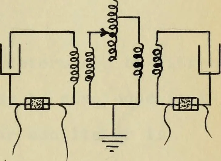 An illustration from A study of wireless telegraphy and wireless telephony, 1915, leaf 78