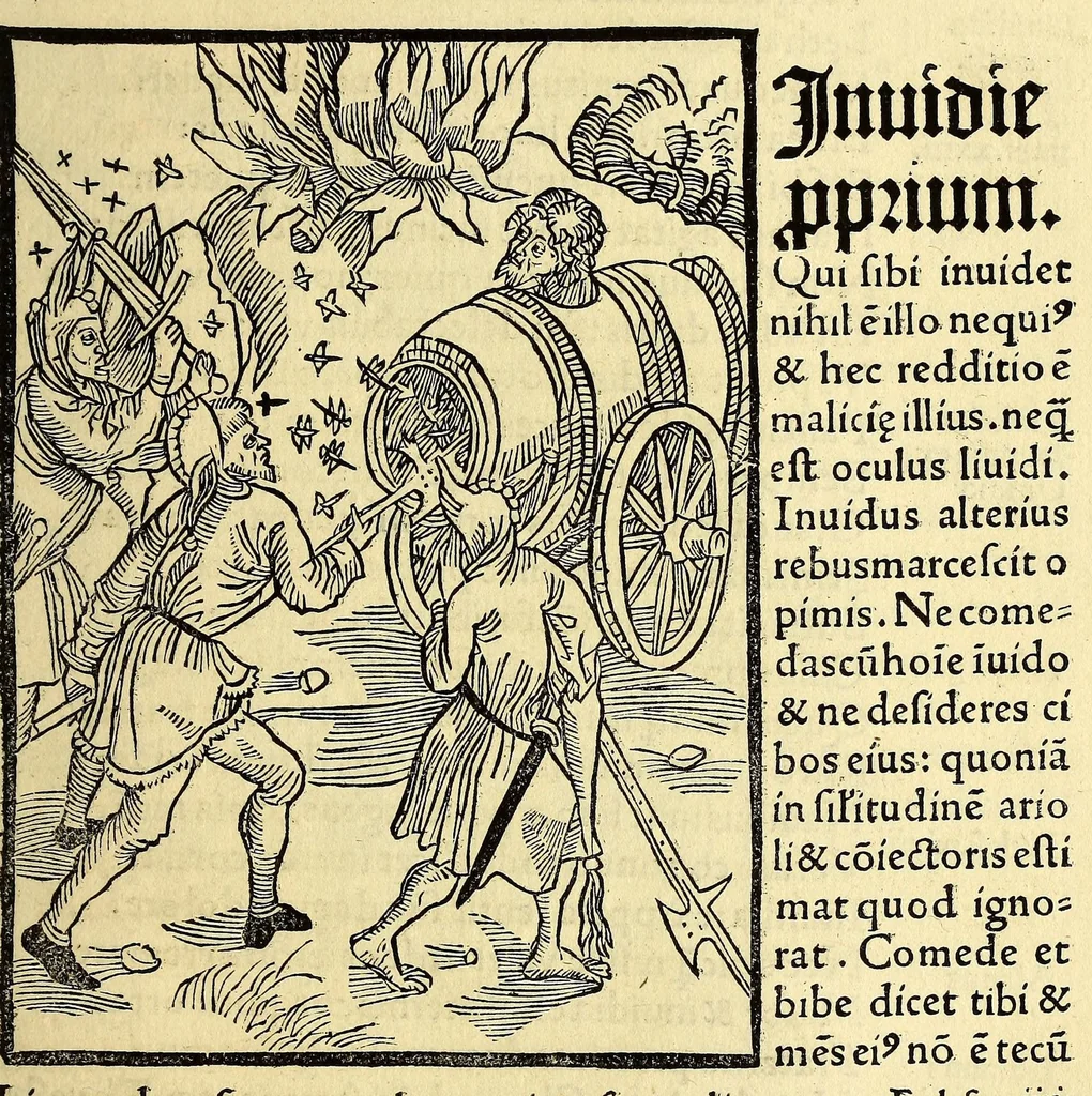 An illustration from Stultifera nauis : Narragonice p[ro]fect[i]onis nunq[uam] satis laudata nauis:, leaf 131