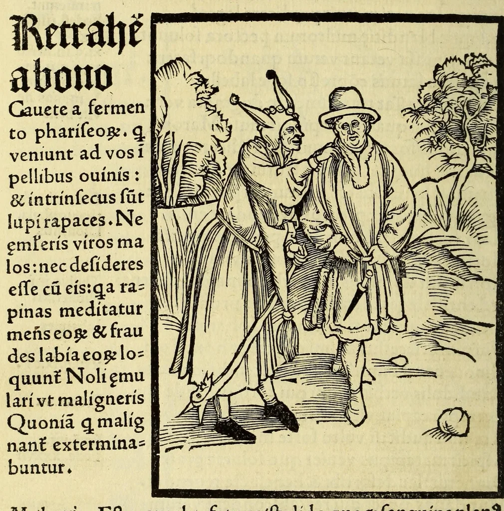 An illustration from Stultifera nauis : Narragonice p[ro]fect[i]onis nunq[uam] satis laudata nauis:, leaf 248