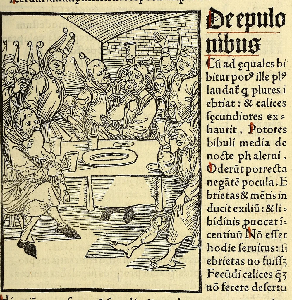 An illustration from Stultifera nauis. : narragonice p[ro]fectionis nunq[uam] satis laudata nauis:, leaf 63