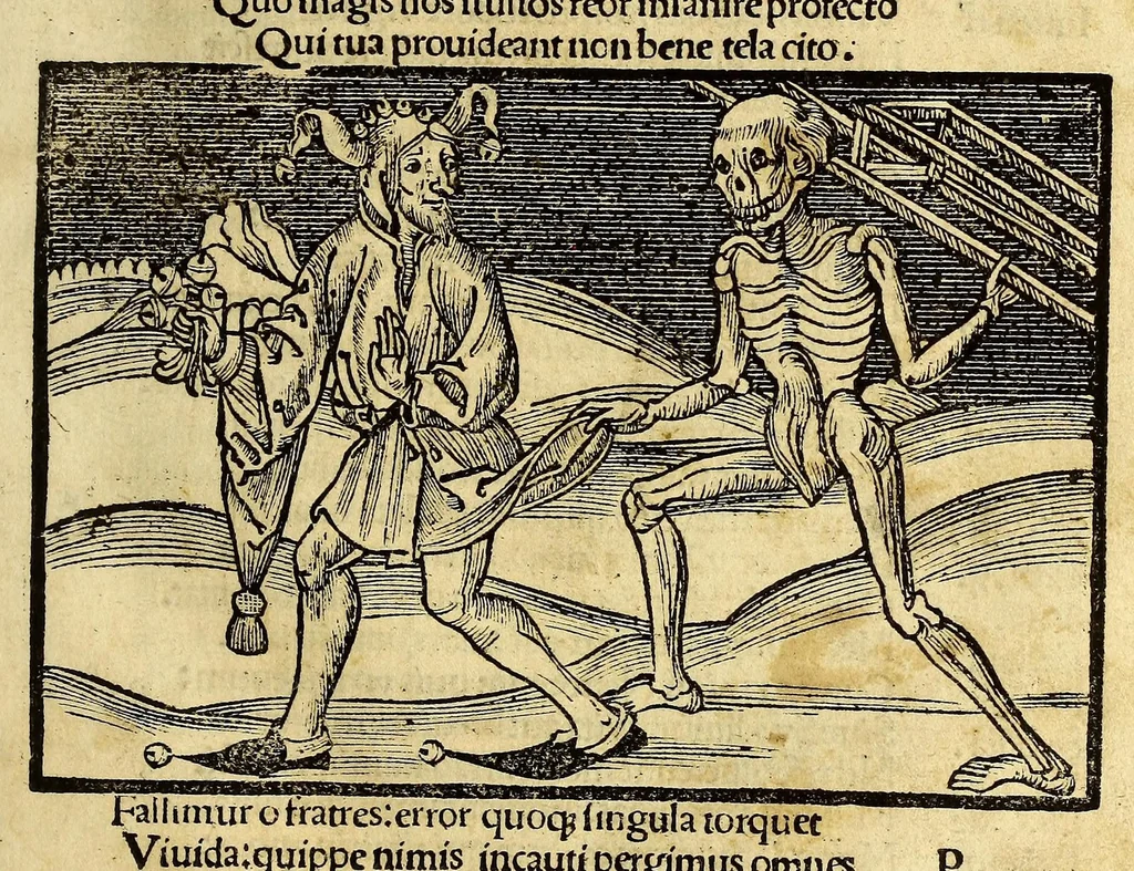 An illustration from Stultifera nauis : Narragonice p[ro]fectio[n]is nunq[uam] satis laudata nauis., leaf 145