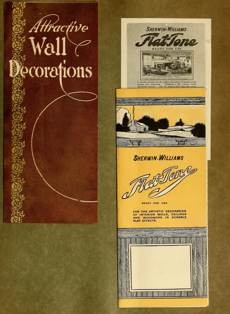 An illustration from Style portfolio of home decoration, 1910, leaf 14