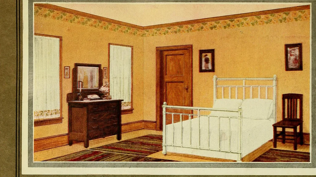 An illustration from Style portfolio of home decoration, 1910, leaf 29