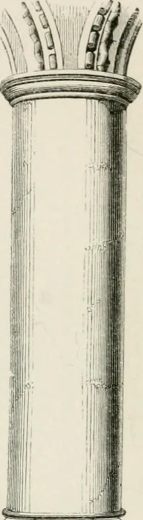 An illustration from An attempt to discriminate the styles of architecture in England : from the Conquest to the Reformation : with a sketch of the Grecian and Roman orders : notices of numerous British edifices :and some remarks on the architecture of a part of France, 1848, leaf 131