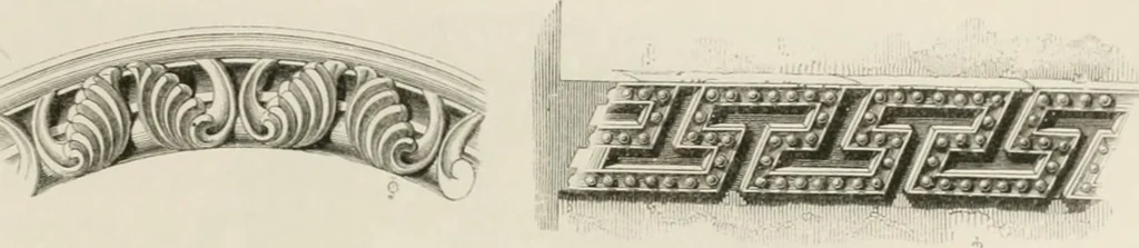 An illustration from An attempt to discriminate the styles of architecture in England : from the Conquest to the Reformation : with a sketch of the Grecian and Roman orders : notices of numerous British edifices :and some remarks on the architecture of a part of France, 1848, leaf 138