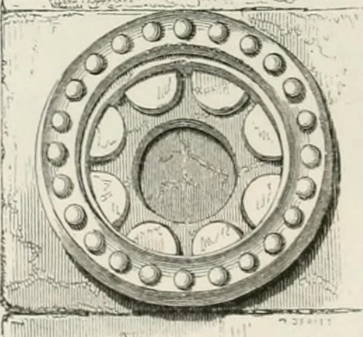 An illustration from An attempt to discriminate the styles of architecture in England : from the Conquest to the Reformation : with a sketch of the Grecian and Roman orders : notices of numerous British edifices :and some remarks on the architecture of a part of France, 1848, leaf 139