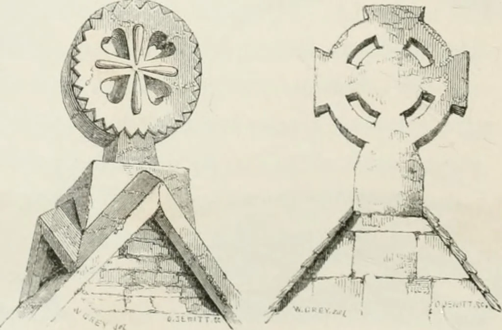 An illustration from An attempt to discriminate the styles of architecture in England : from the Conquest to the Reformation : with a sketch of the Grecian and Roman orders : notices of numerous British edifices :and some remarks on the architecture of a part of France, 1848, leaf 139