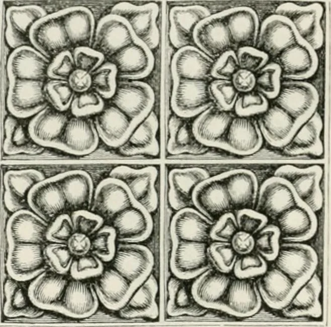An illustration from An attempt to discriminate the styles of architecture in England : from the Conquest to the Reformation : with a sketch of the Grecian and Roman orders : notices of numerous British edifices :and some remarks on the architecture of a part of France, 1848, leaf 263