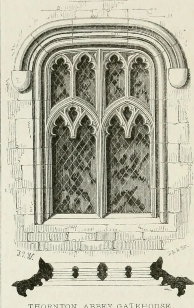 An illustration from An attempt to discriminate the styles of architecture in England : from the Conquest to the Reformation : with a sketch of the Grecian and Roman orders : notices of numerous British edifices :and some remarks on the architecture of a part of France, 1848, leaf 289