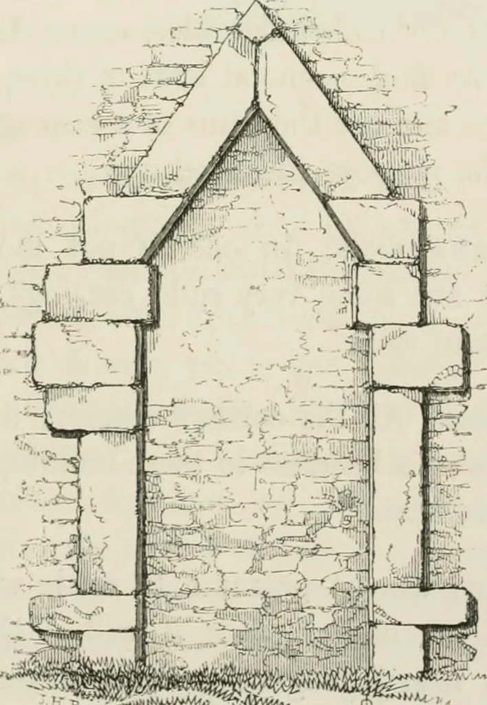An illustration from An attempt to discriminate the styles of architecture in England : from the Conquest to the Reformation : with a sketch of the Grecian and Roman orders : notices of numerous British edifices :and some remarks on the architecture of a part of France, 1848, leaf 366