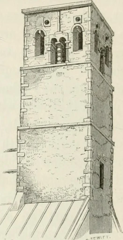 An illustration from An attempt to discriminate the styles of architecture in England : from the Conquest to the Reformation : with a sketch of the Grecian and Roman orders : notices of numerous British edifices :and some remarks on the architecture of a part of France, 1848, leaf 381