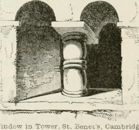 An illustration from An attempt to discriminate the styles of architecture in England : from the Conquest to the Reformation : with a sketch of the Grecian and Roman orders : notices of numerous British edifices :and some remarks on the architecture of a part of France, 1848, leaf 381
